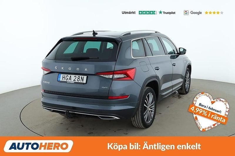 Begagnad Skoda Kodiaq LAURIN & KLEMENT 192 HK (141 kW) 2020 Grå SUV