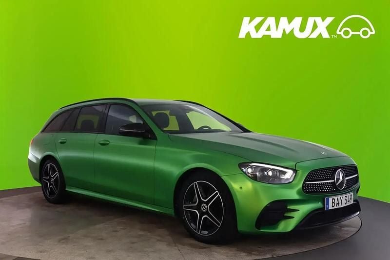 Begagnad Mercedes E220 AMG 194 HK (142 kW) 2021 Svart Kombi