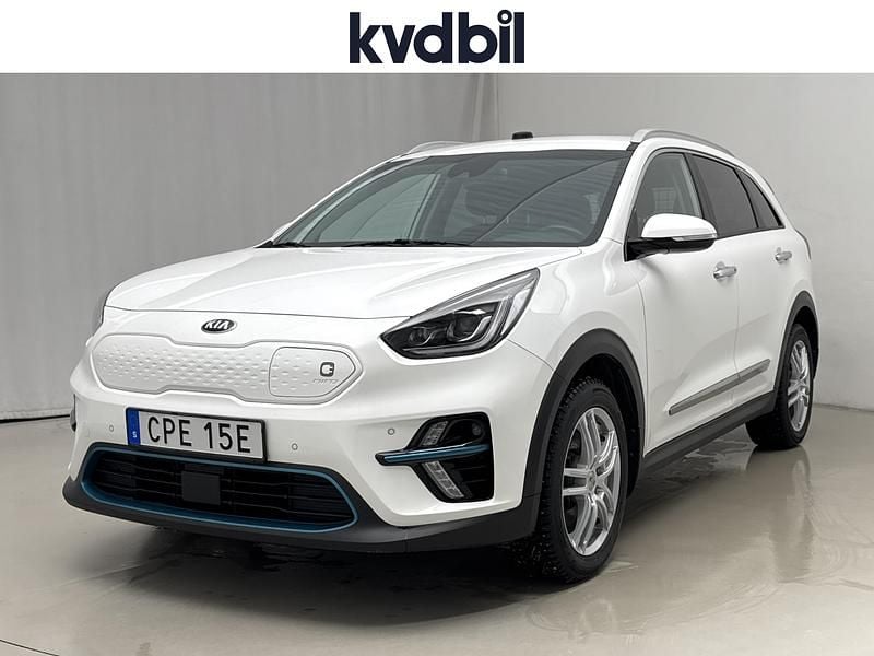 Vit Begagnad 2020 Kia e-Niro Advance SUV | 239 000 kr (Bra pris) - Bild 1/3