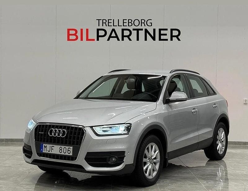Silver Begagnad 2013 Audi Q3 SUV | 149 900 kr (Marknadspris) - Bild 1/4
