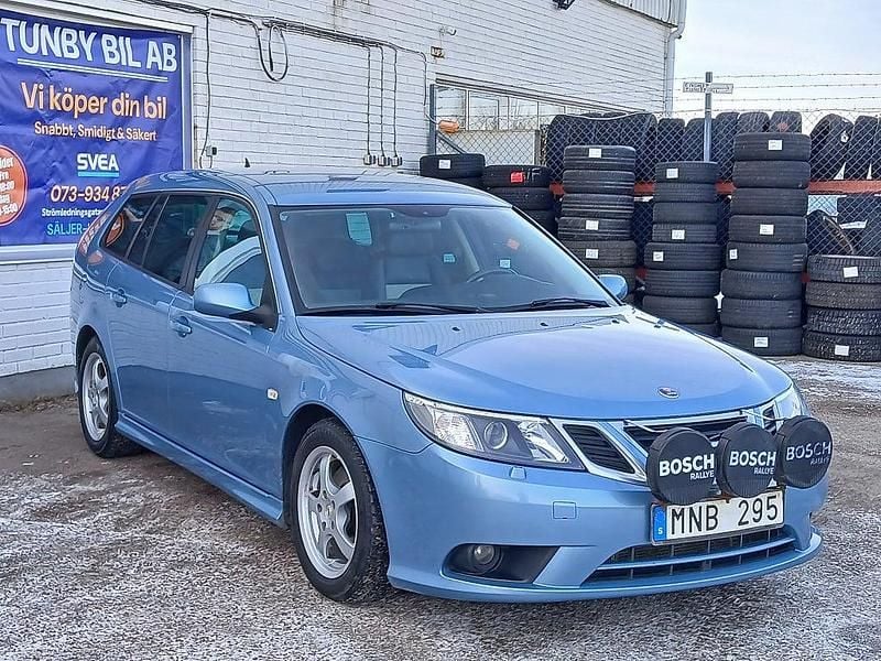 Begagnad Saab 9-3 Vector 179 HK (131 kW) 2008 Blå Kombi