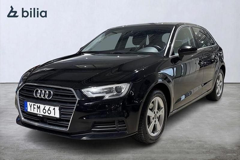 Svart Begagnad 2017 Audi A3 Proline | 124 900 kr (Marknadspris) - Bild 1/3