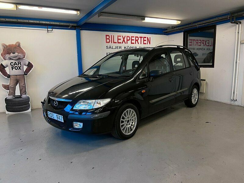 Svart Begagnad 1999 Mazda Premacy Minibuss | 11 900 kr - Bild 1/4