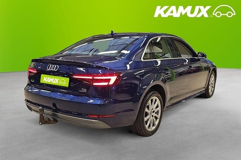 Begagnad Audi A4 190 HK (139 kW) 2018 Blå Sedan