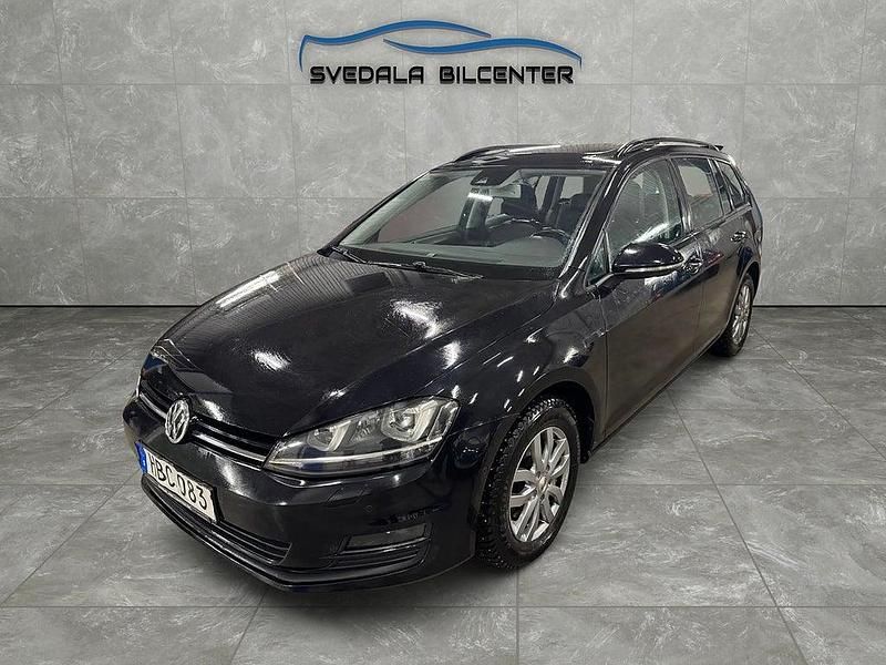 Begagnad VW Golf VII 110 HK (80 kW) 2015 Svart Kombi