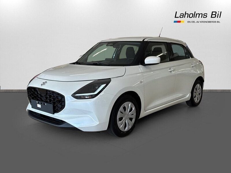 Ny Suzuki Swift Comfort 83 HK (61 kW) 2025 Pure white pearl Halvkombi