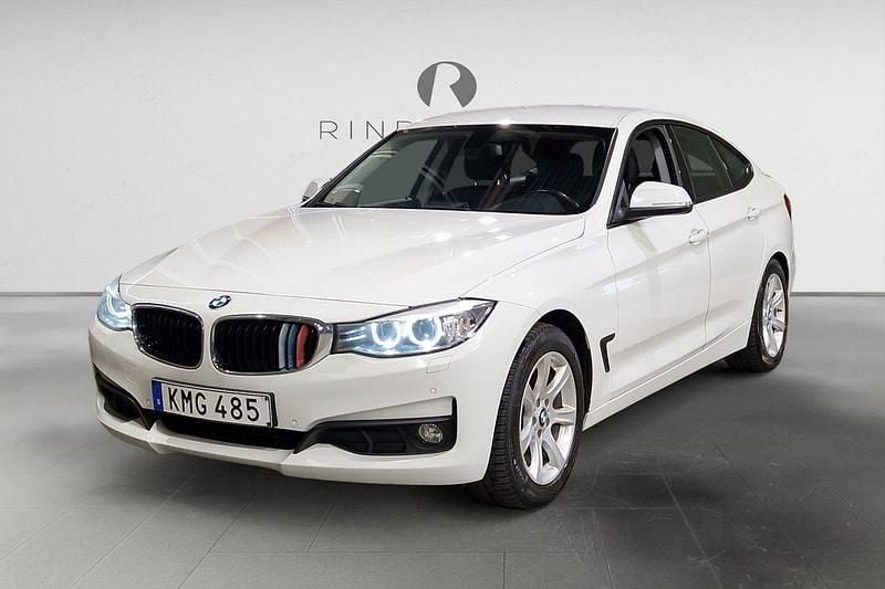 Vit Begagnad 2014 BMW 320 Gran Turismo Halvkombi | 99 900 kr (Marknadspris) - Bild 1/3