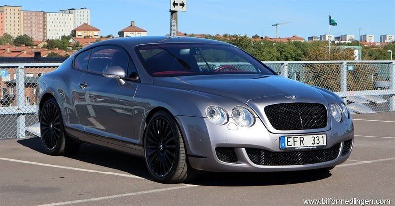 Grå samma som bilen Begagnad 2005 Bentley Continental GT Sportkupé | 444 900 kr - Bild 1/4