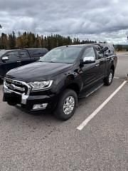 Svart Begagnad 2018 Ford Ranger XLT Pickup | 235 000 kr (Marknadspris) - Bild 1/1