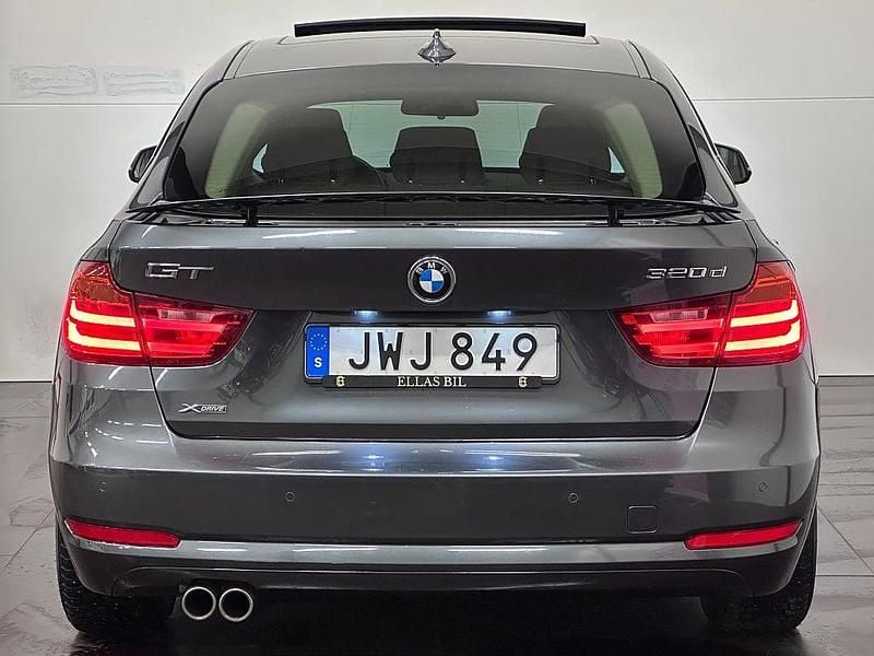 Begagnad BMW 320 Gran Turismo Advantage 190 HK (139 kW) 2015 Grå Halvkombi