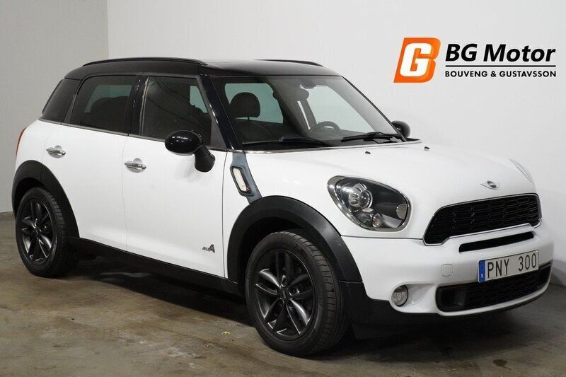Vit Begagnad 2013 Mini Cooper SD Countryman SUV | 138 700 kr - Bild 1/3