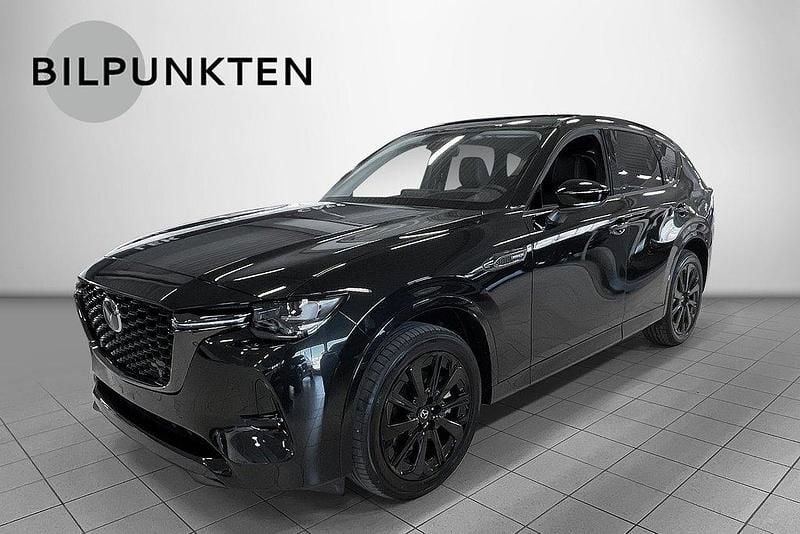 Svart Ny 2024 Mazda CX-60 Homura-Line SUV | 569 900 kr (Superpris) - Bild 1/4