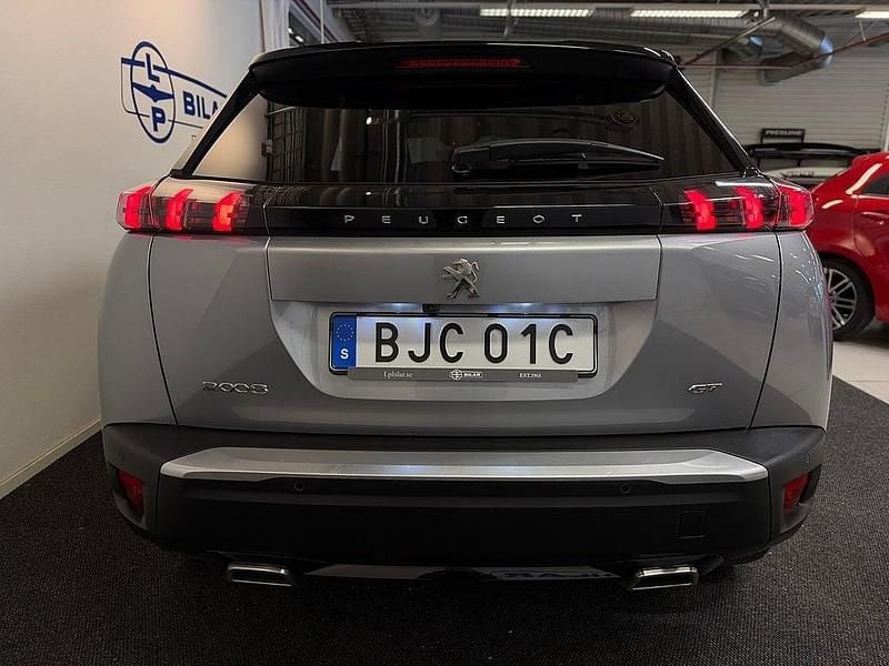 Begagnad Peugeot 2008 GTi 131 HK (96 kW) 2021 Grå SUV