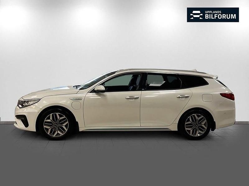 Begagnad Kia Optima 205 HK (150 kW) 2019 Vit Kombi