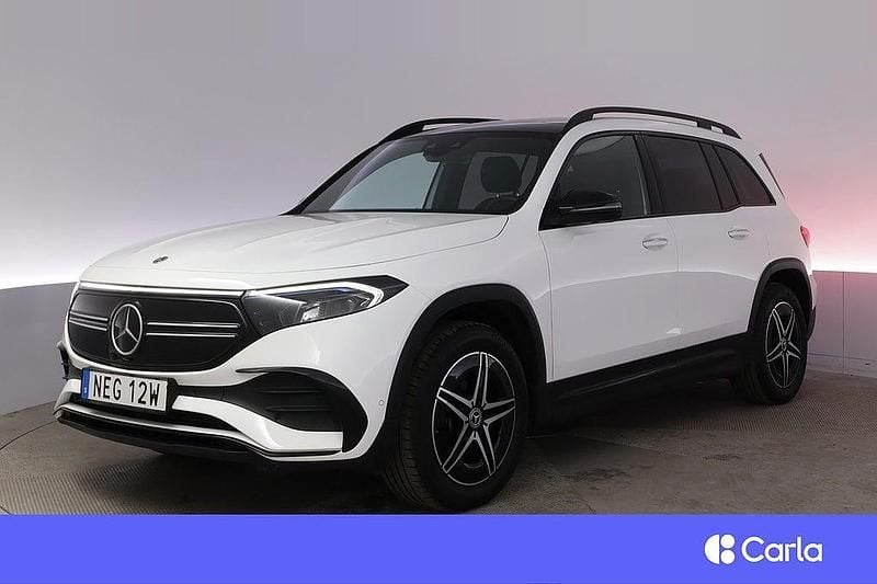 Vit Begagnad 2023 Mercedes EQB300 AMG SUV | 431 900 kr (Marknadspris) - Bild 1/3