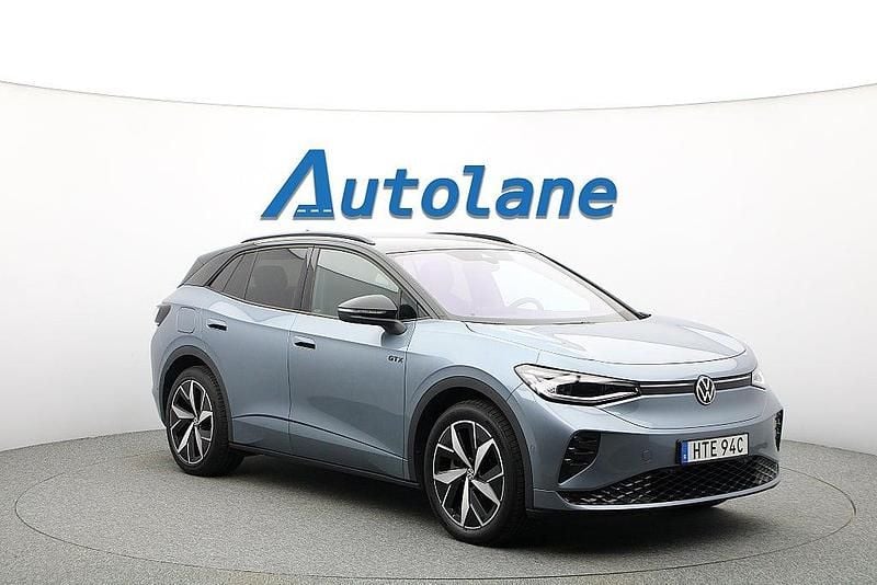 Begagnad VW ID.4 GTX 219 kW (299 HK) 2022 Stonewashed blue metallic SUV