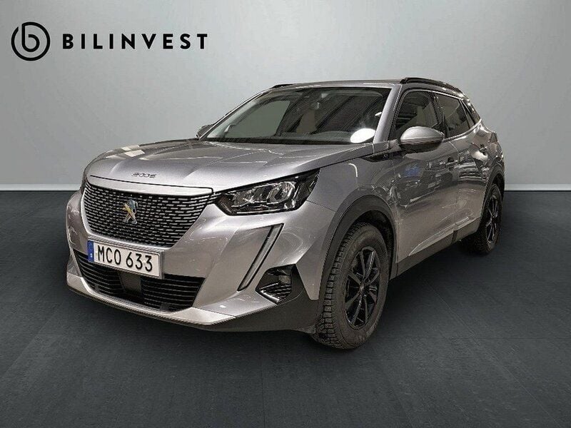 Grå Begagnad 2021 Peugeot e-2008 Allure SUV | 189 900 kr (Marknadspris) - Bild 1/4