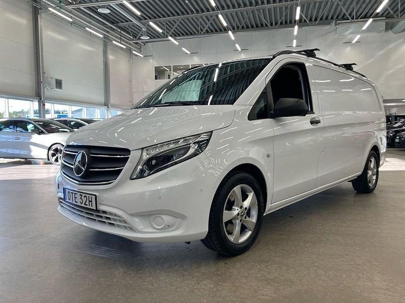 Vit Begagnad 2021 Mercedes Vito Van | 344 900 kr (Bra pris) - Bild 1/4