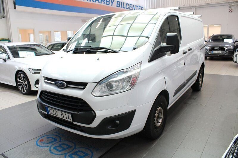 Vit Begagnad 2014 Ford Transit Custom Van | 89 900 kr (Marknadspris) - Bild 1/4