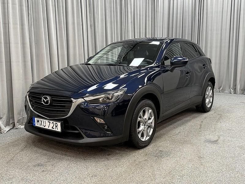 Begagnad Mazda CX-3 Vision 121 HK (88 kW) 2019 Deep crystal blue mica SUV