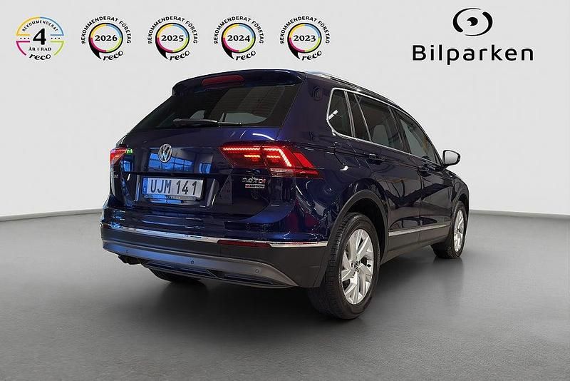 Begagnad VW Tiguan GT 190 HK (139 kW) 2017 Blå SUV