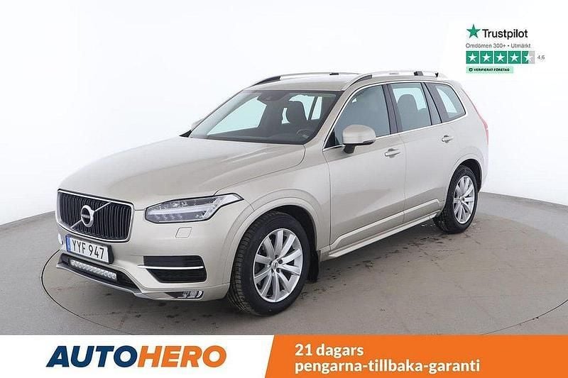 Ljusbrun Begagnad 2017 Volvo XC90 Momentum SUV | 353 000 kr (Superpris) - Bild 1/4
