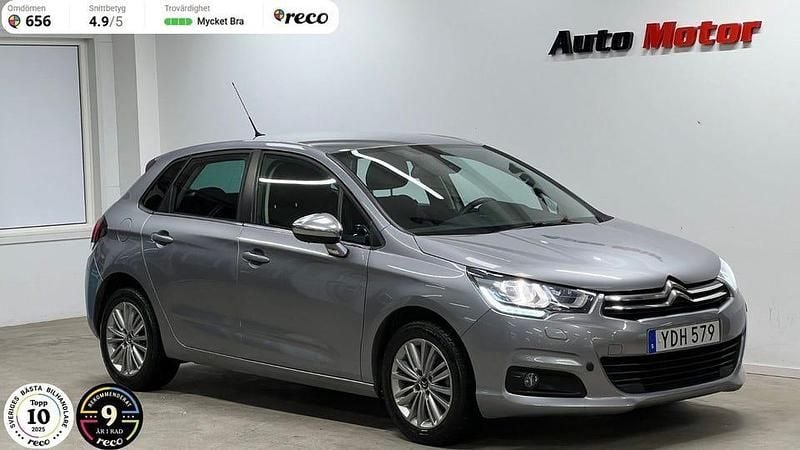 Silver Begagnad 2016 Citroën C4 Halvkombi | 89 900 kr (Marknadspris) - Bild 1/3
