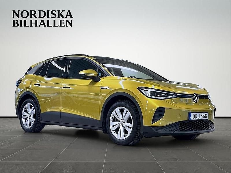 Gul Begagnad 2021 VW ID.4 Pro Performance SUV | 289 795 kr (Marknadspris) - Bild 1/4