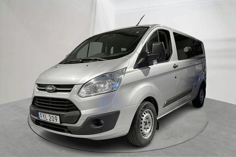 Grå Begagnad 2015 Ford Transit Custom Kombi | 99 000 kr (Marknadspris) - Bild 1/4