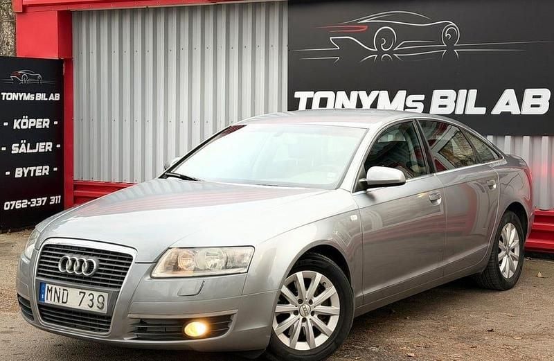 Mörkgrå Begagnad 2008 Audi A6 Proline Sedan | 27 900 kr (Bra pris) - Bild 1/4