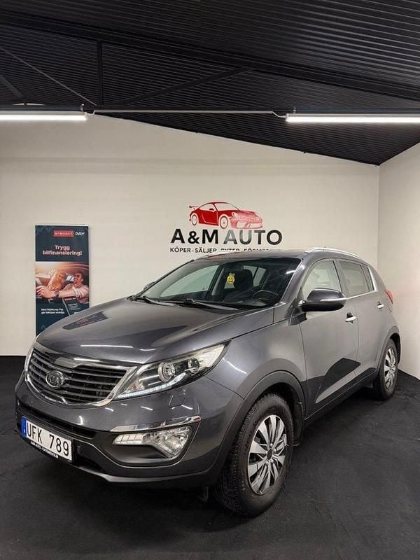 Begagnad Kia Sportage EX 116 HK (85 kW) 2011 Grå SUV