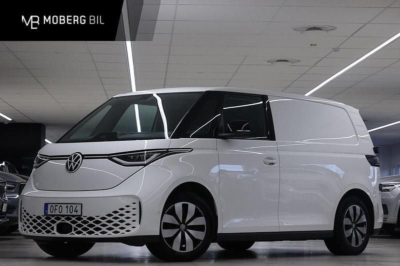 Vit Begagnad 2024 VW ID. Buzz Minibuss | 499 900 kr (Marknadspris) - Bild 1/3