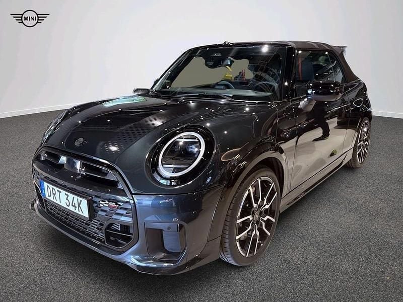 Grå Begagnad 2024 Mini John Cooper Works Cabriolet Cab | 489 900 kr - Bild 1/4
