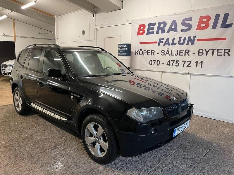 Svart Begagnad 2004 BMW X3 Sport Line SUV | 44 900 kr (Bra pris) - Bild 1/4