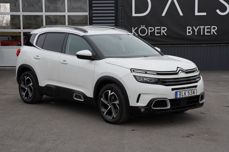 Vit Begagnad 2020 Citroën C5 Aircross Shine SUV | 199 000 kr (Marknadspris) - Bild 1/4