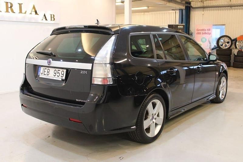 Begagnad Saab 9-3 Vector 175 HK (128 kW) 2009 Svart Kombi