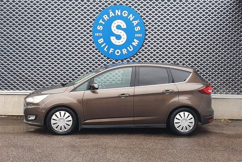 Brun Begagnad 2016 Ford C-MAX Titanium Minibuss | 139 000 kr (Marknadspris) - Bild 1/4