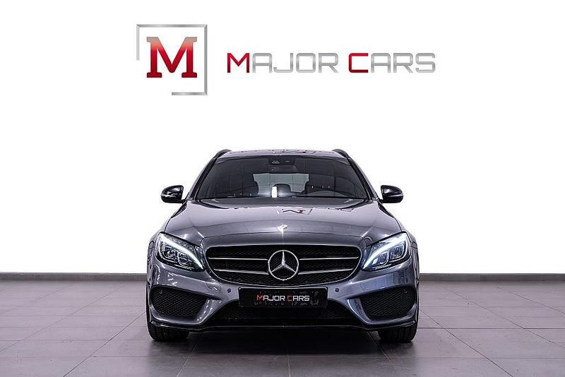 Begagnad Mercedes C220 AMG 170 HK (125 kW) 2017 Selenite grey metallic Kombi