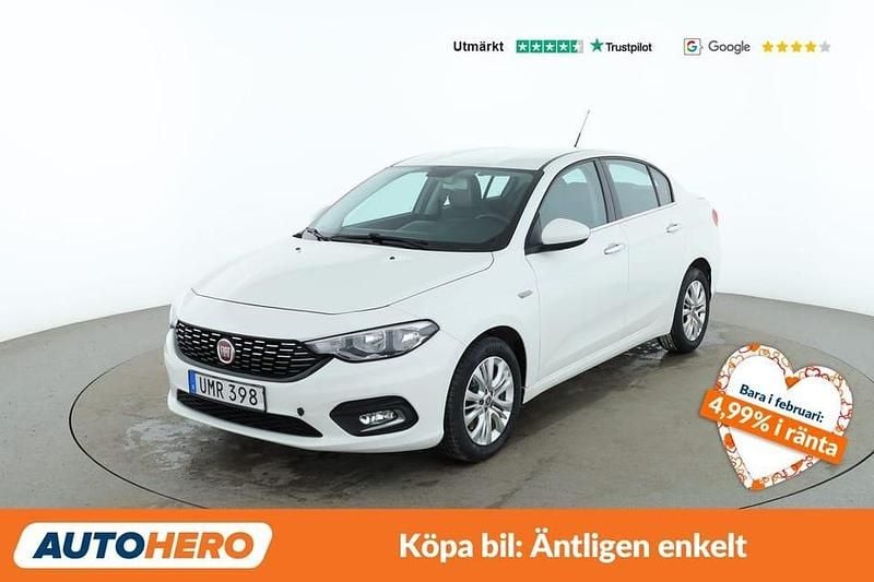 Begagnad Fiat Tipo 112 HK (82 kW) 2016 Vit Sedan