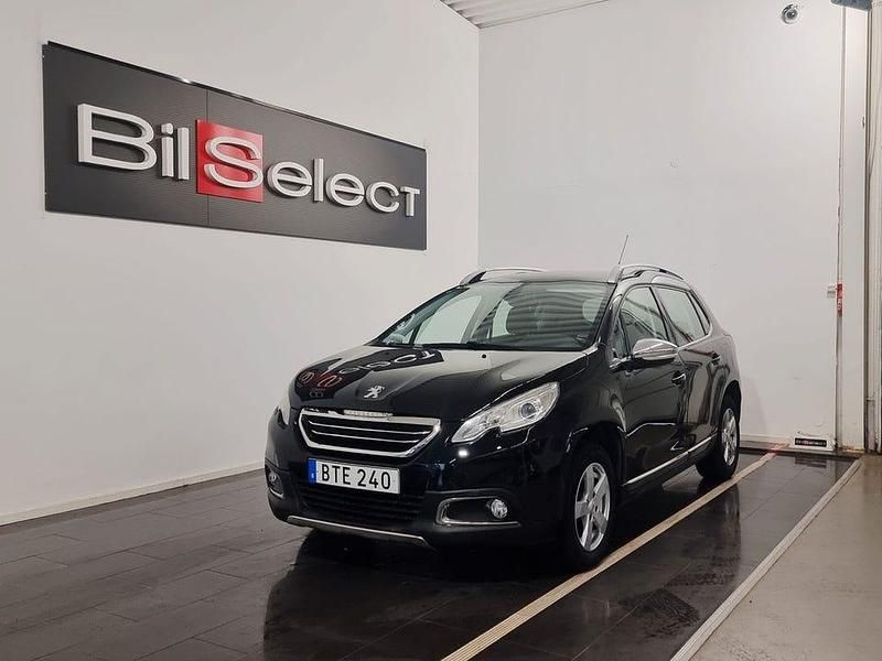 Svart Begagnad 2014 Peugeot 2008 SUV | 89 900 kr (Lite dyr) - Bild 1/4