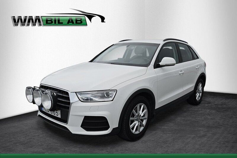 Vit Begagnad 2016 Audi Q3 S-Line SUV | 184 000 kr (Marknadspris) - Bild 1/4