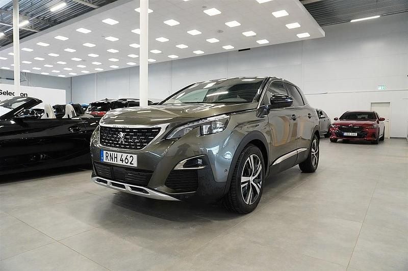 Grå Begagnad 2020 Peugeot 3008 GT SUV | 229 900 kr (Bra pris) - Bild 1/4