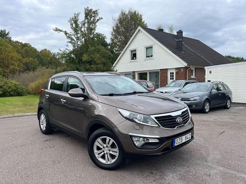 Begagnad Kia Sportage EX 184 HK (135 kW) 2013 Ljusbrun (brun) SUV