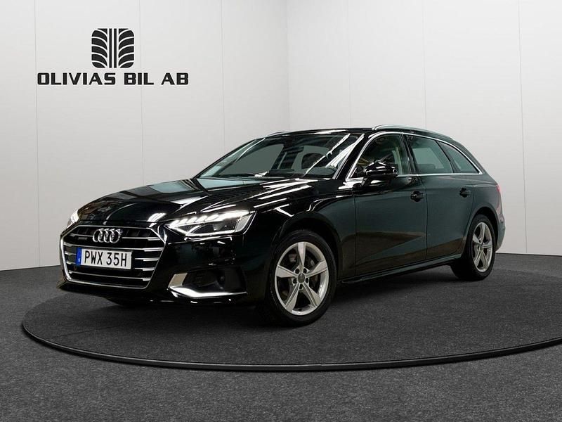 Svart Begagnad 2020 Audi A4 Advanced Kombi | 234 400 kr (Marknadspris) - Bild 1/4