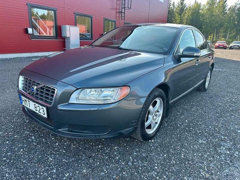 Grå Begagnad 2009 Volvo S80 Kinetic Sedan | 76 900 kr (Dyr) - Bild 1/4