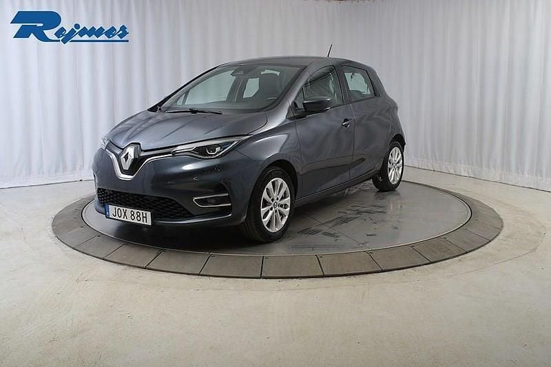 Grå titanium kpn met Begagnad 2019 Renault Zoe Zen Halvkombi | 149 800 kr (Lite dyr) - Bild 1/4
