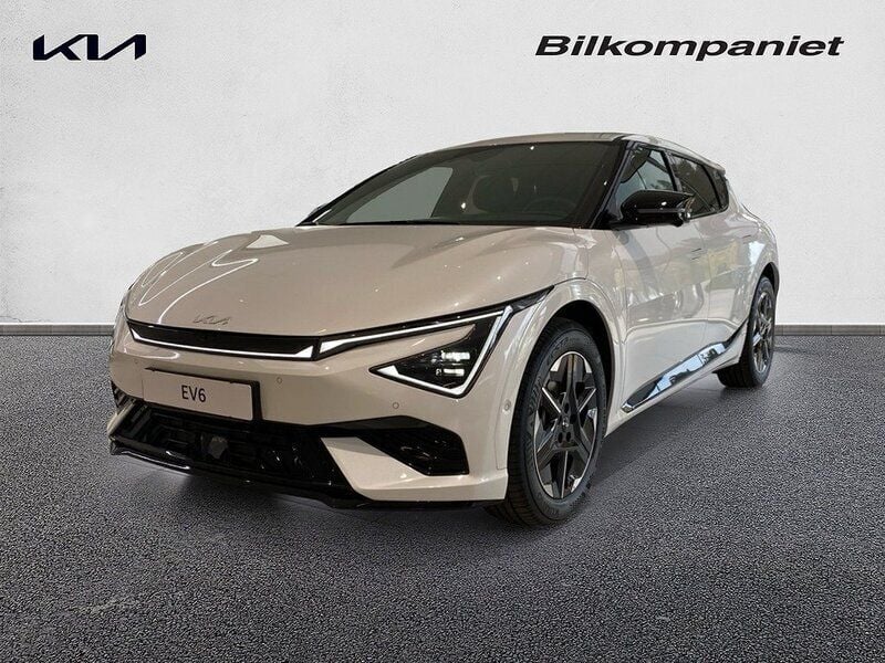 Vit Ny 2025 Kia EV6 GT-Line SUV | 599 900 kr (Bra pris) - Bild 1/4