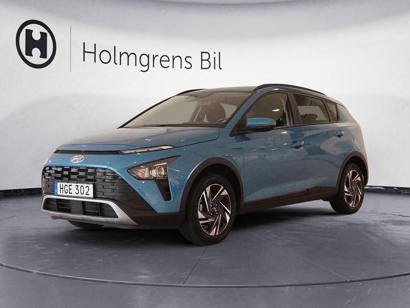 Blå Begagnad 2023 Hyundai Bayon Essential SUV | 174 800 kr (Marknadspris) - Bild 1/4