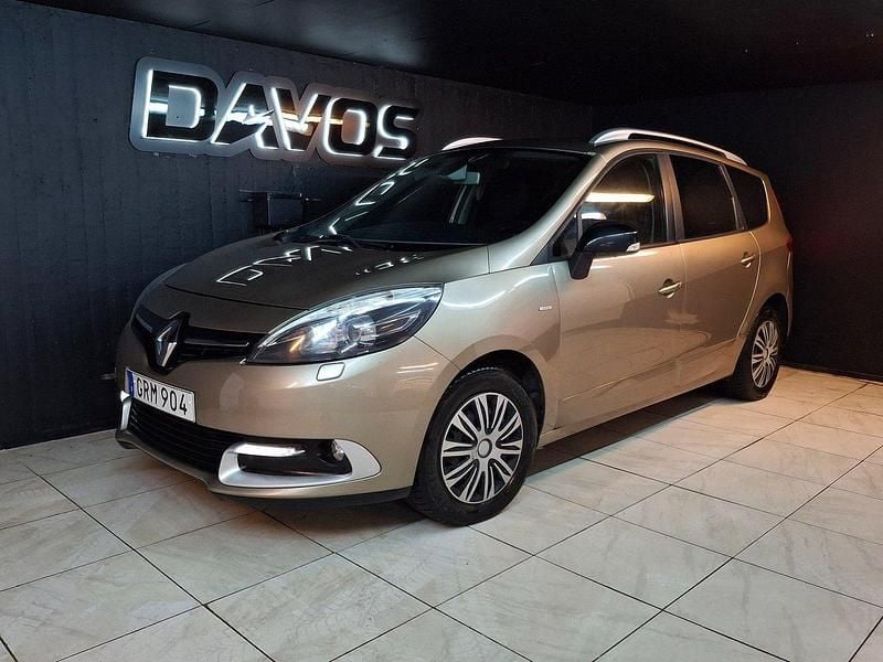 Ljusbrun Begagnad 2015 Renault Grand Scénic III LIMITED Minibuss | 89 900 kr (Dyr) - Bild 1/4