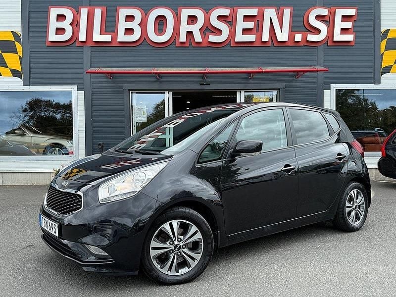 Svart Begagnad 2017 Kia Venga Comfort Halvkombi | 135 000 kr (Marknadspris) - Bild 1/4